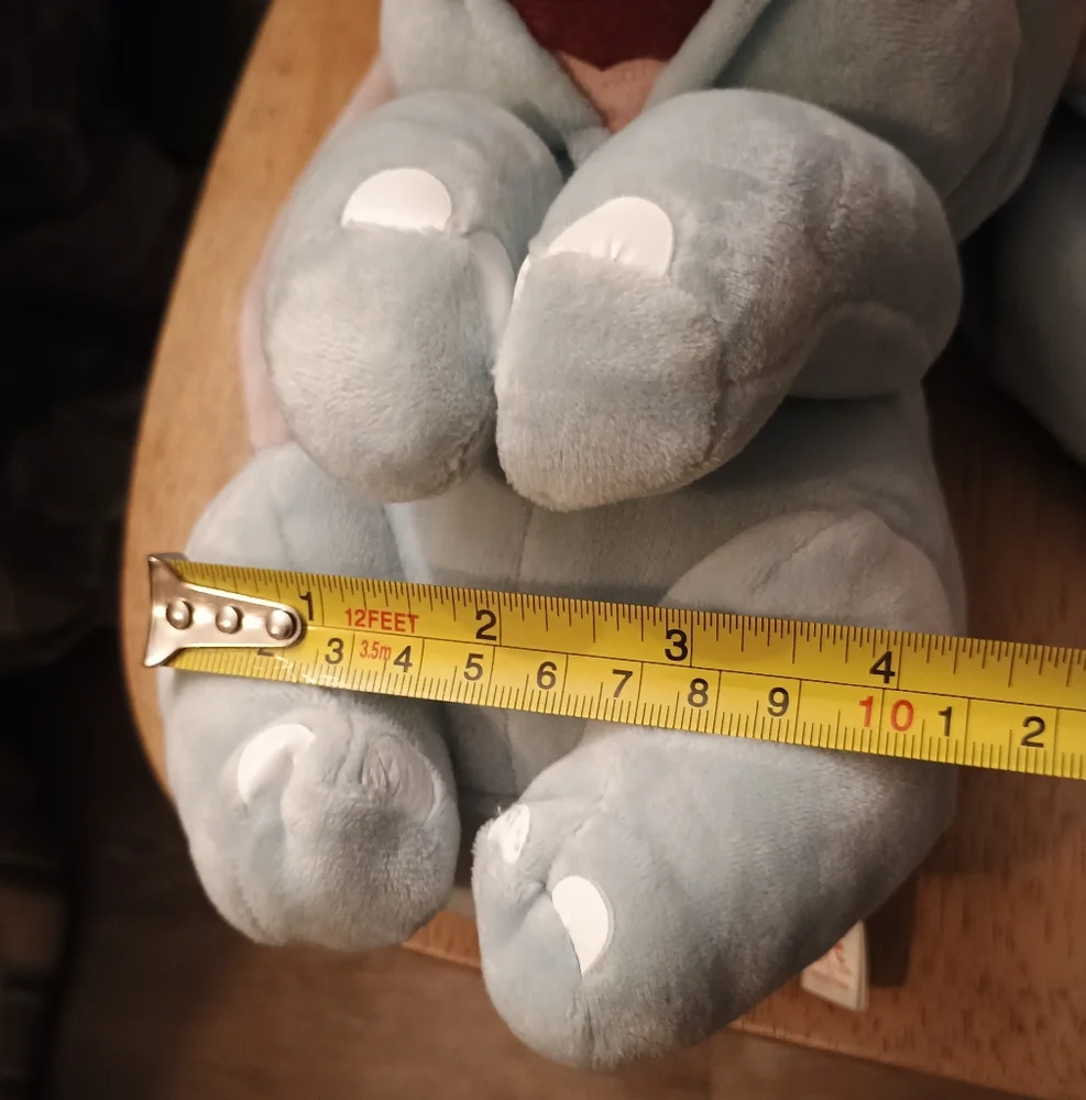 Ty Beanie Buddies Sparkle Disney Dumbo  Elephant Lovey Plushie Cuddly Soft plush